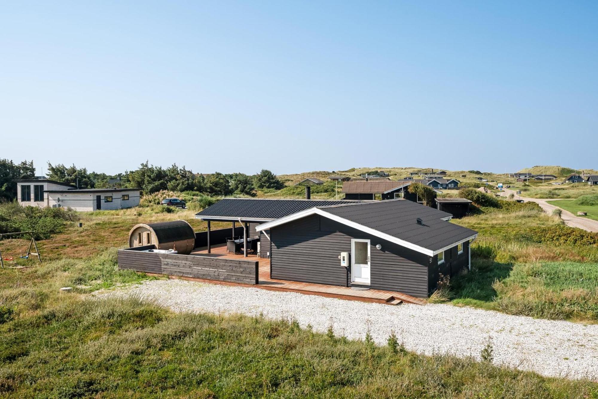Charming Holiday Home Near The North Sea, With Outdoor Sauna And Outdoor Spa, 링쾨빙 외부 사진